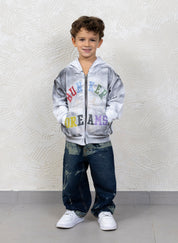 Hoodie Zip Bnk Dreams Strass Junior
