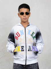 Hoodie Zip Bnk Dreams Strass Junior