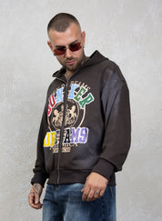 Hoodie Zip Dreams Strass