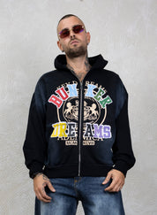 Hoodie Zip Dreams Strass