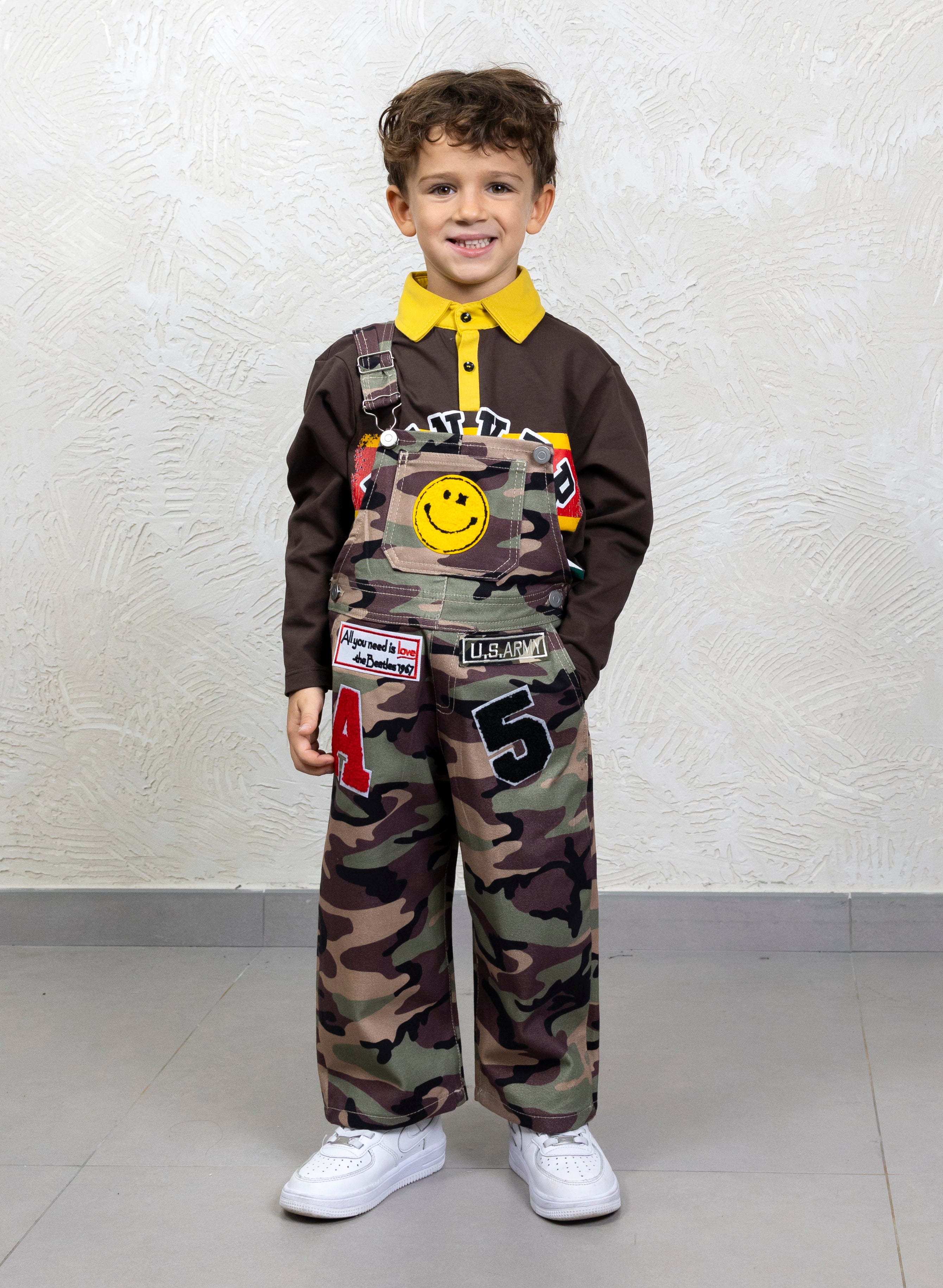 Salopette Camou Junior