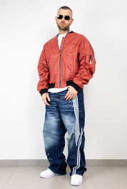 Super baggy stripes blu