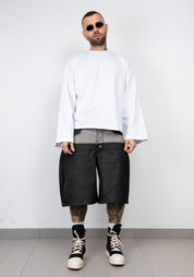 Short doppia abbottonatura