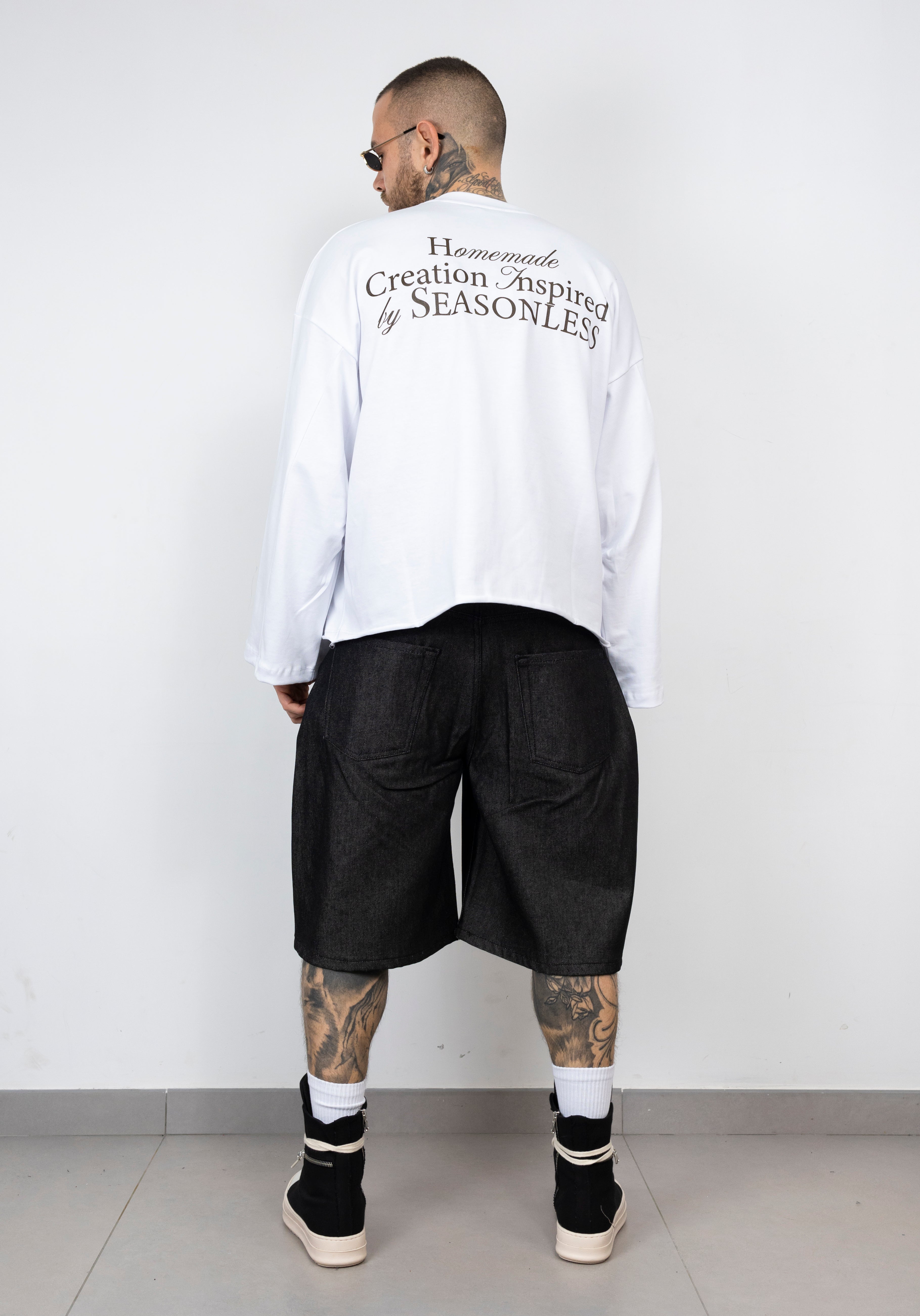 Short doppia abbottonatura