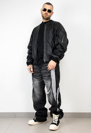 Super baggy stripes black