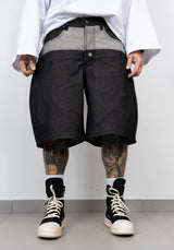 Short doppia abbottonatura