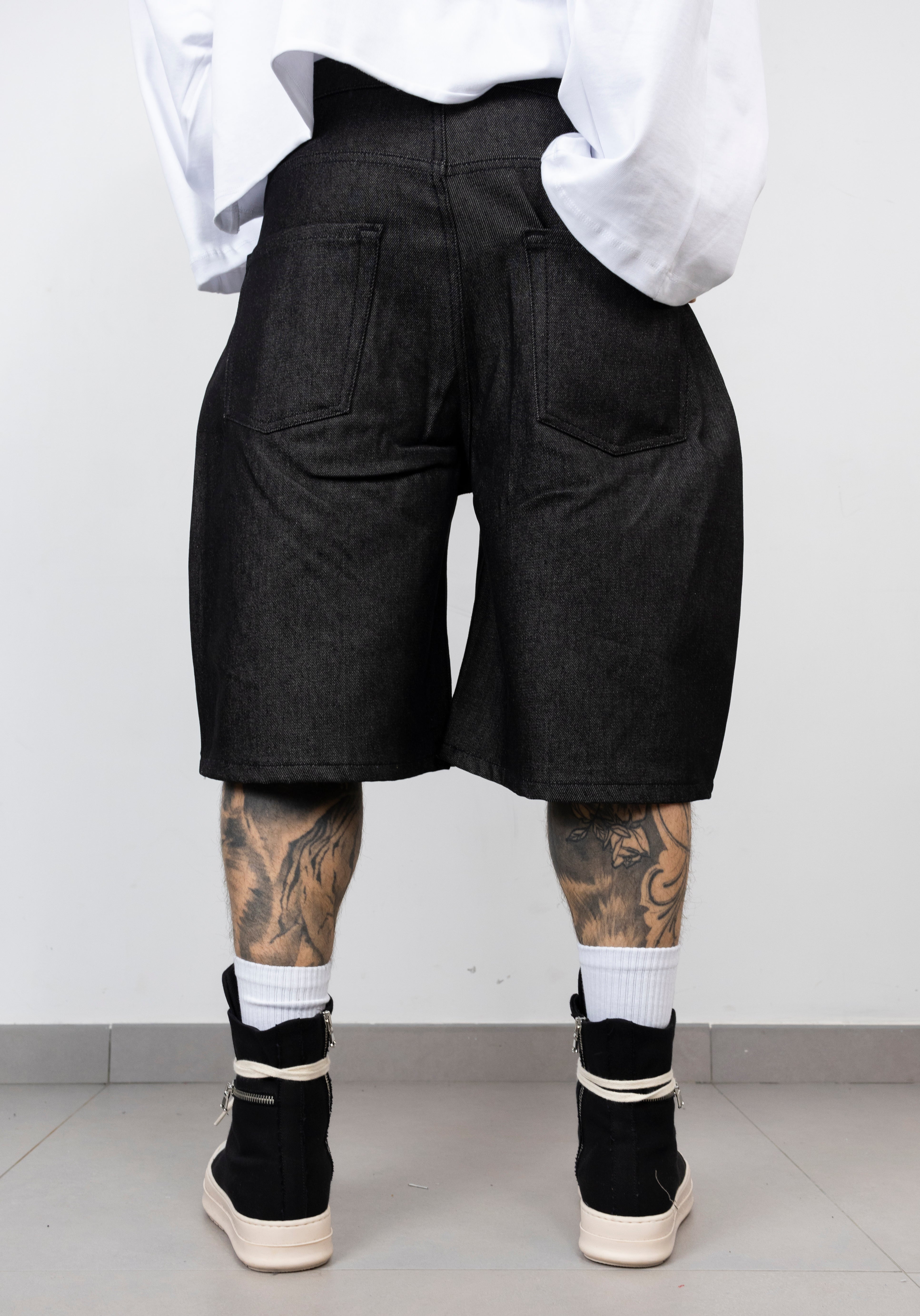 Short doppia abbottonatura