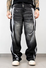 Super baggy stripes black