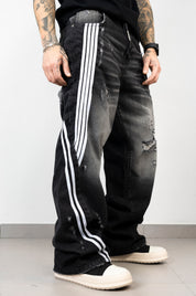 Super baggy stripes black