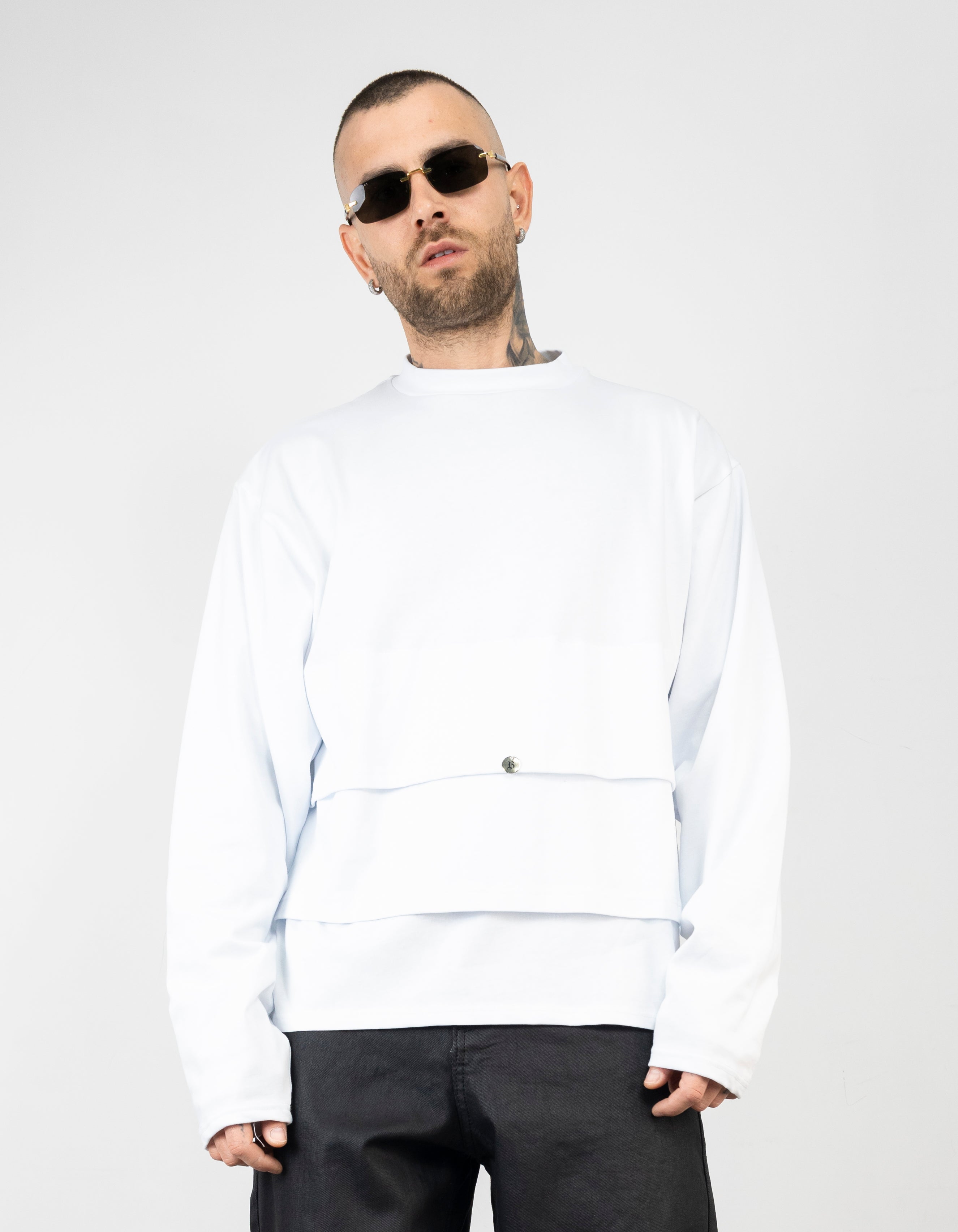 T-shirt long sleeve blackcircus