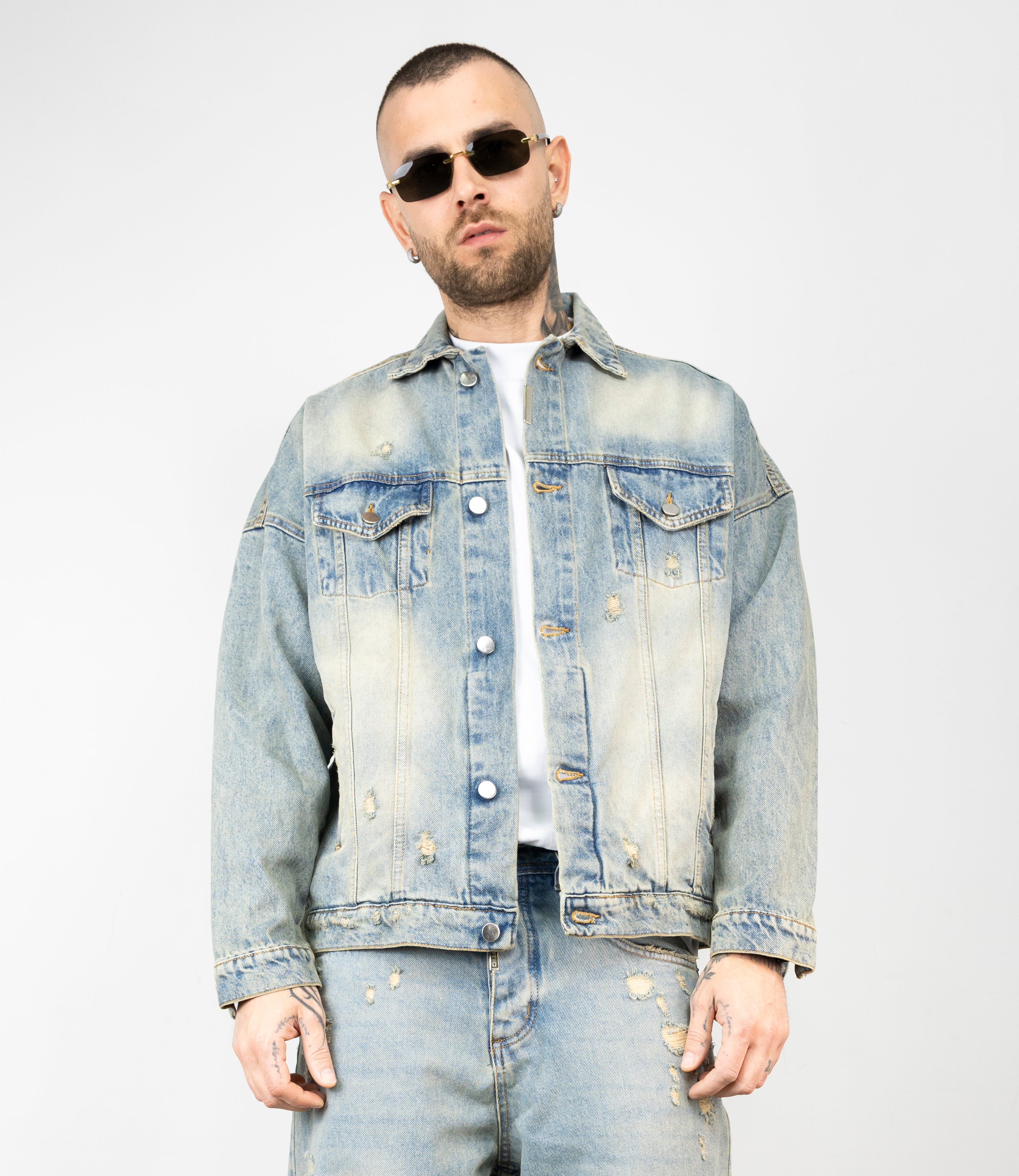 Coordset 01 sabbiato blue