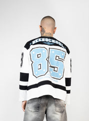T-shirt long sleeve bicolor