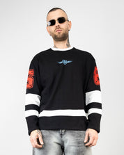 T-shirt long sleeve bicolor