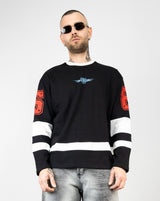 T-shirt long sleeve bicolor
