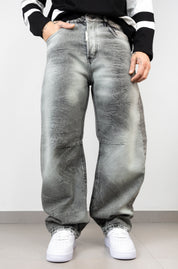 Jeans grey legature