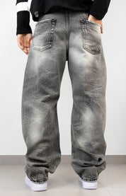 Jeans grey legature