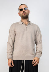 Maglia Polo Zip