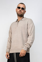 Maglia Polo Zip