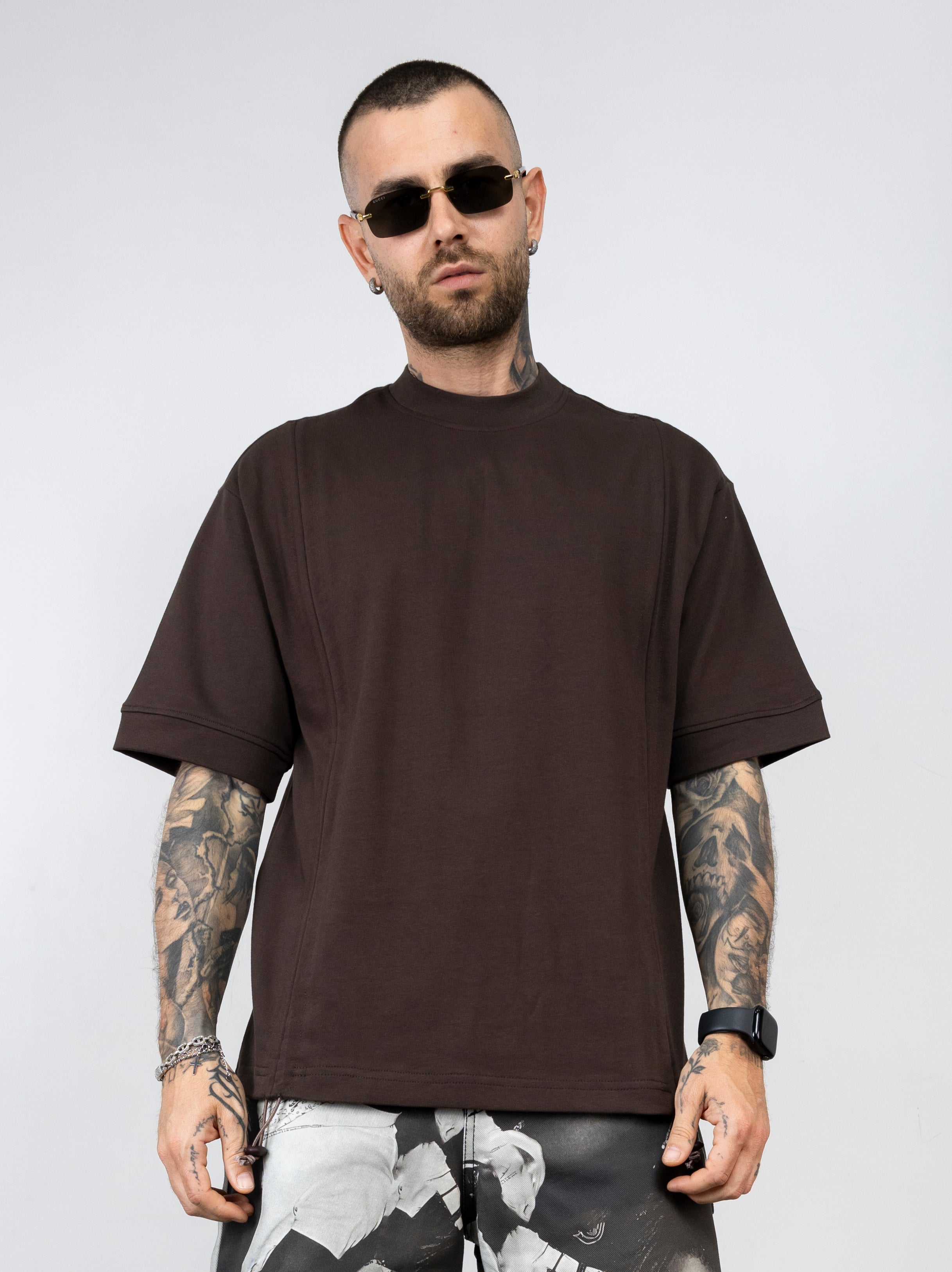 T-shirt coulisse
