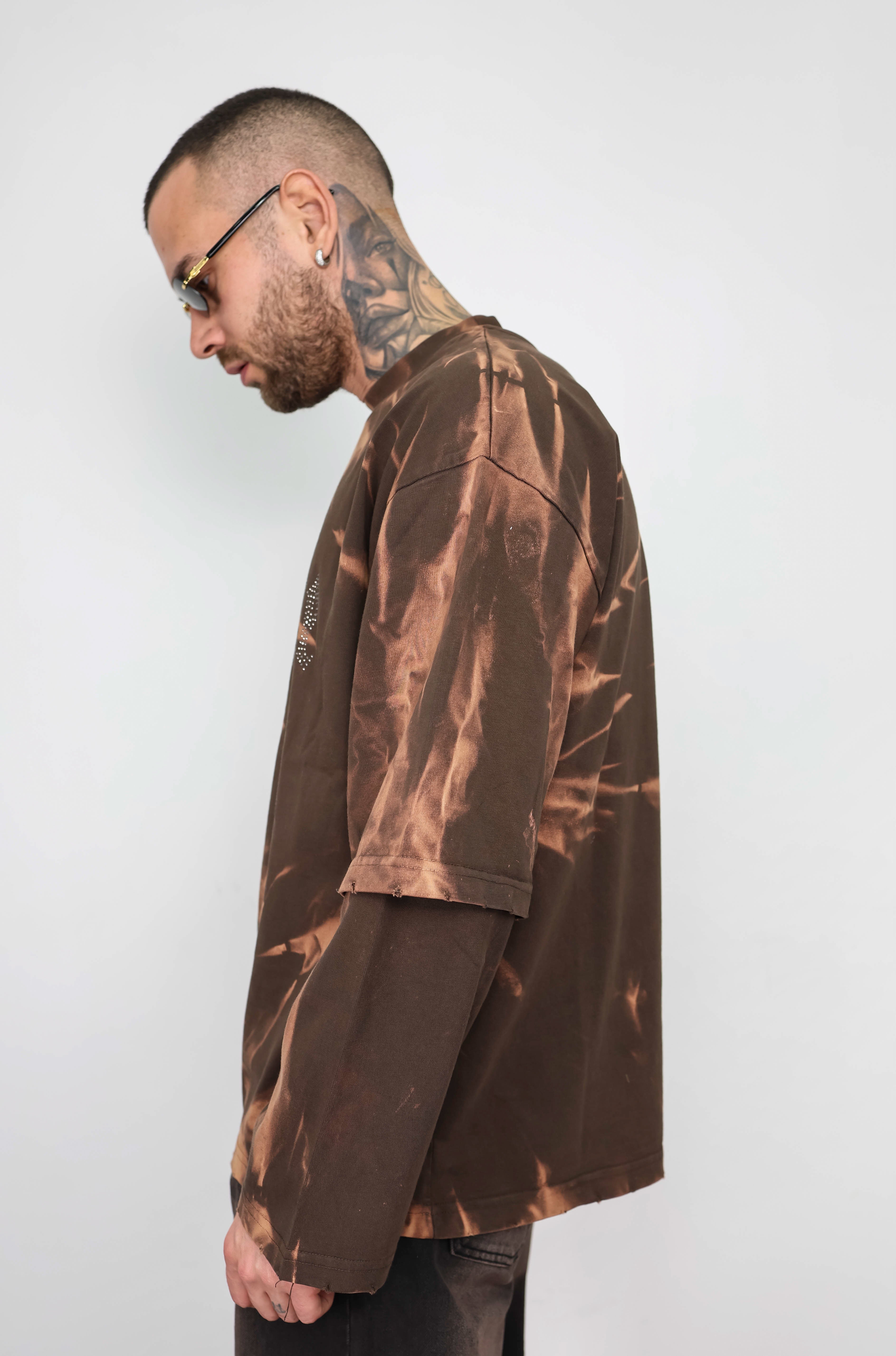 T-shirt double wash sacrifice