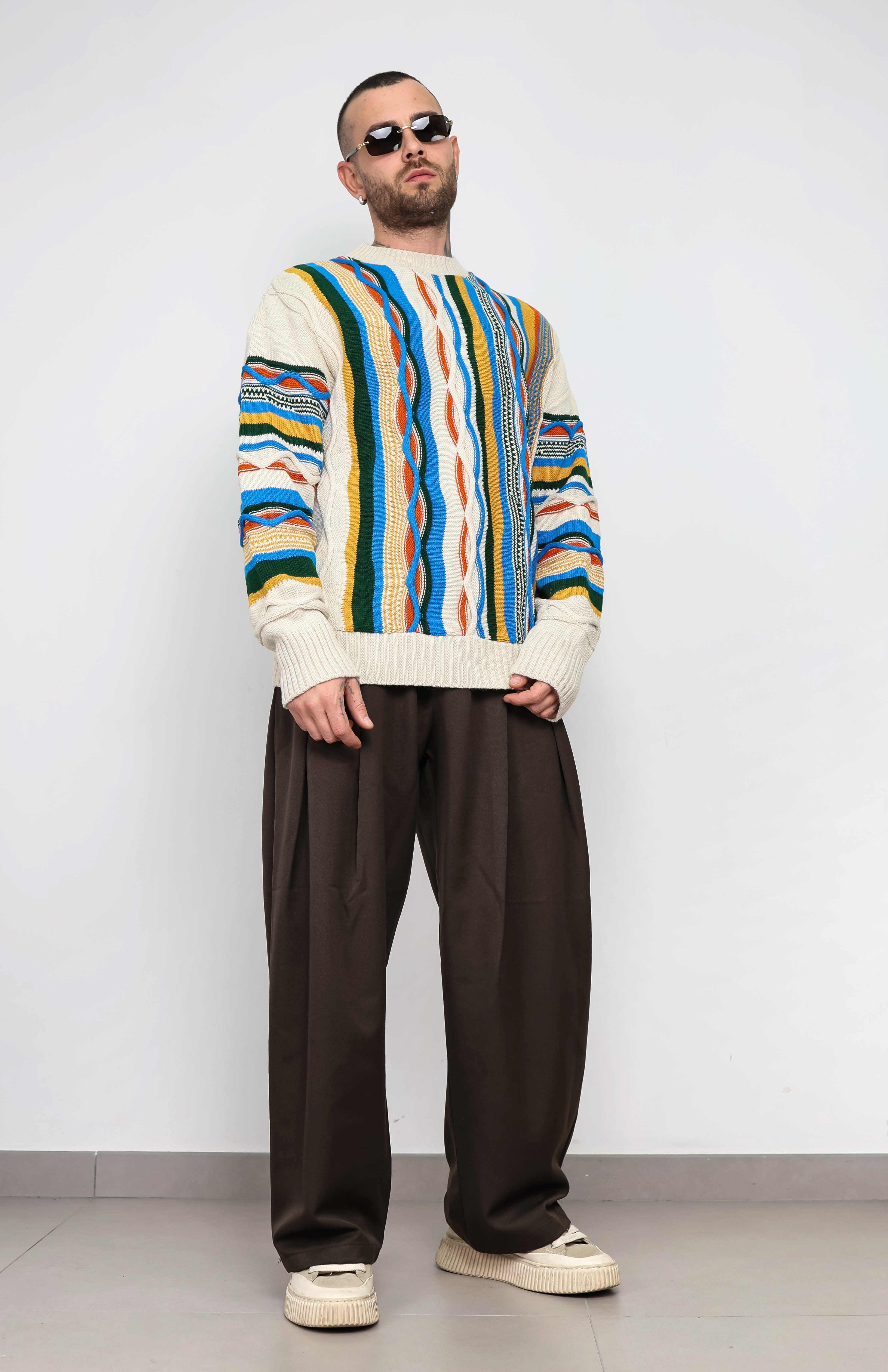 Pull girocollo fantasy