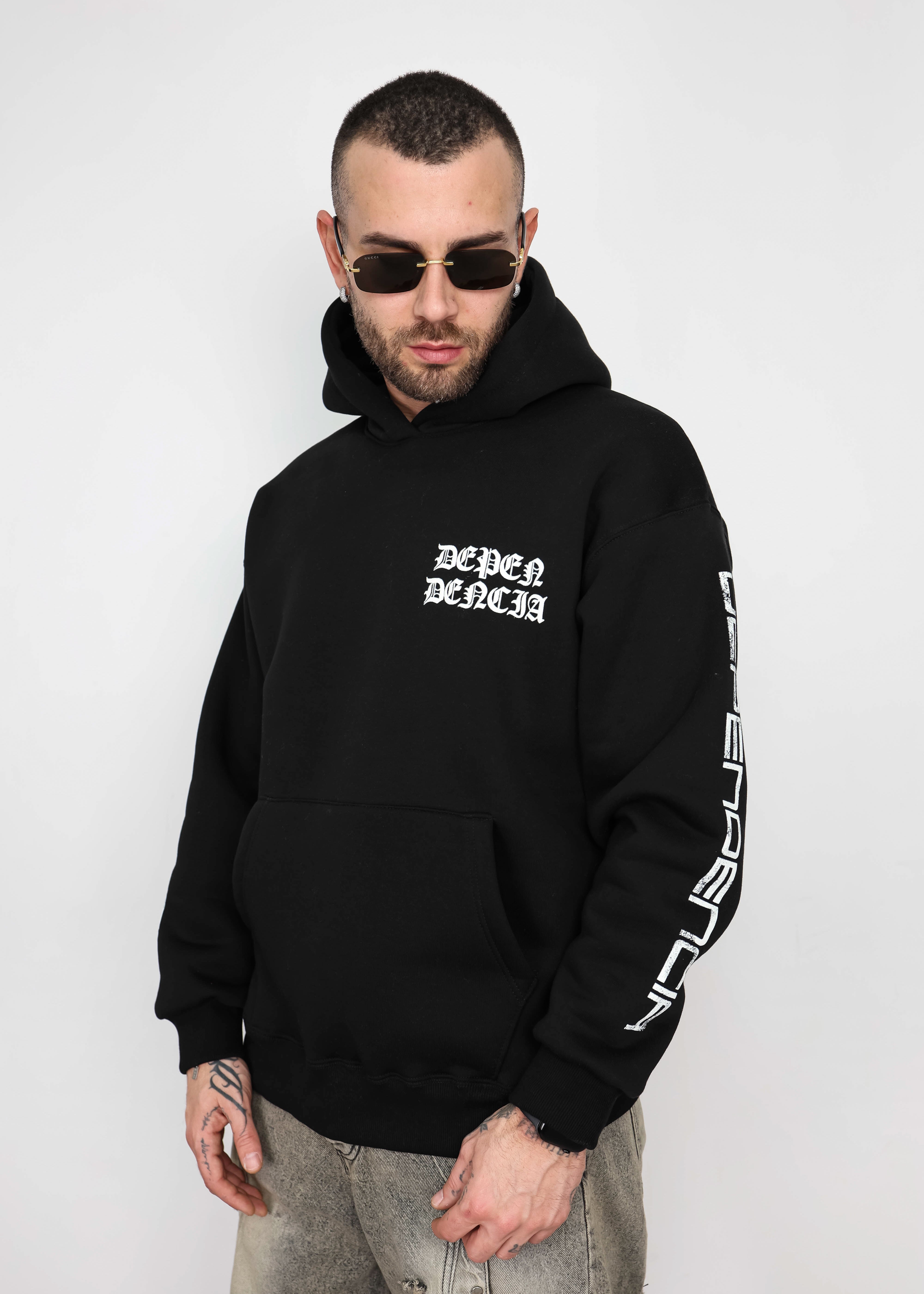 Felpa dependencia logo bicolor