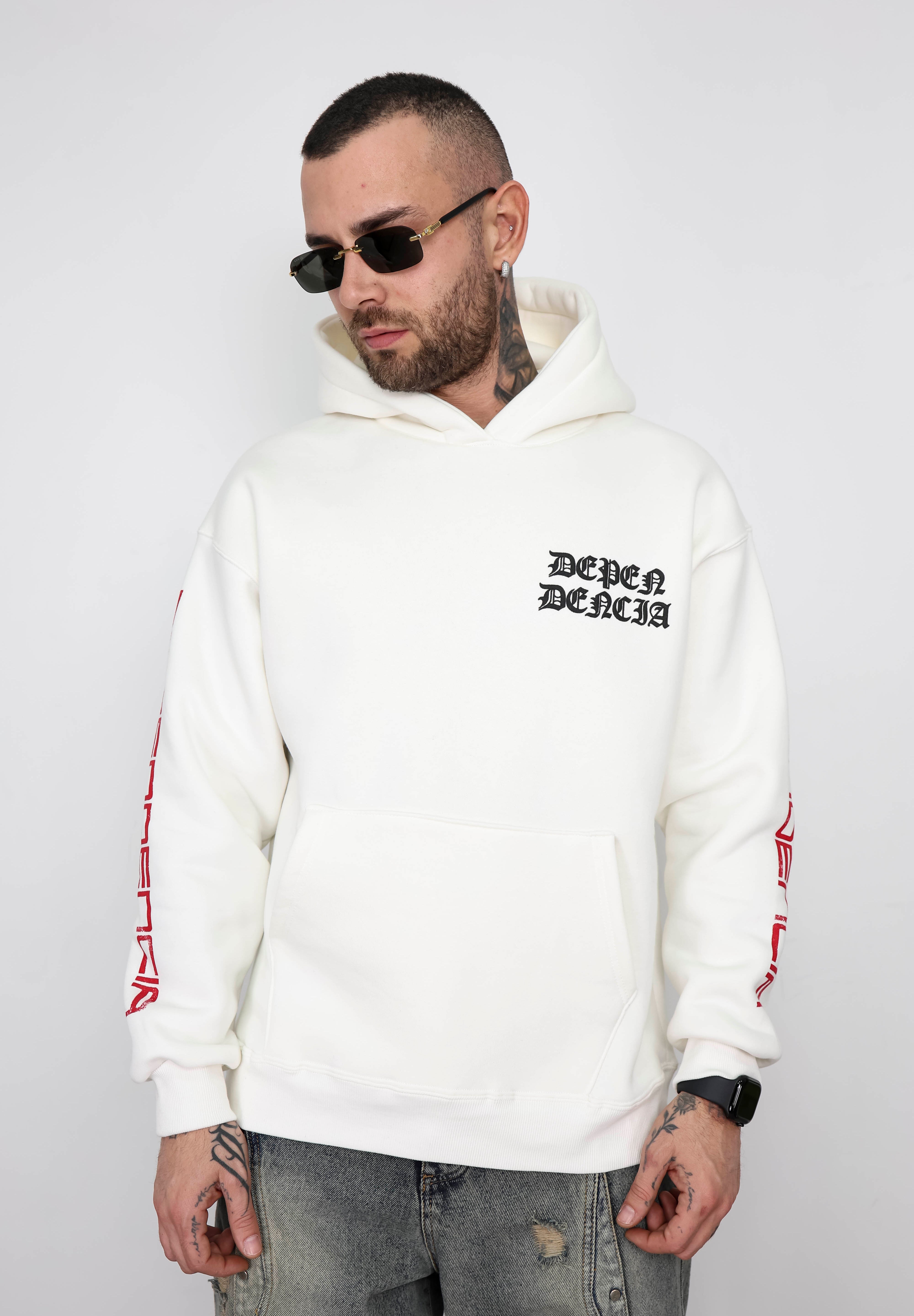 Felpa dependencia logo bicolor