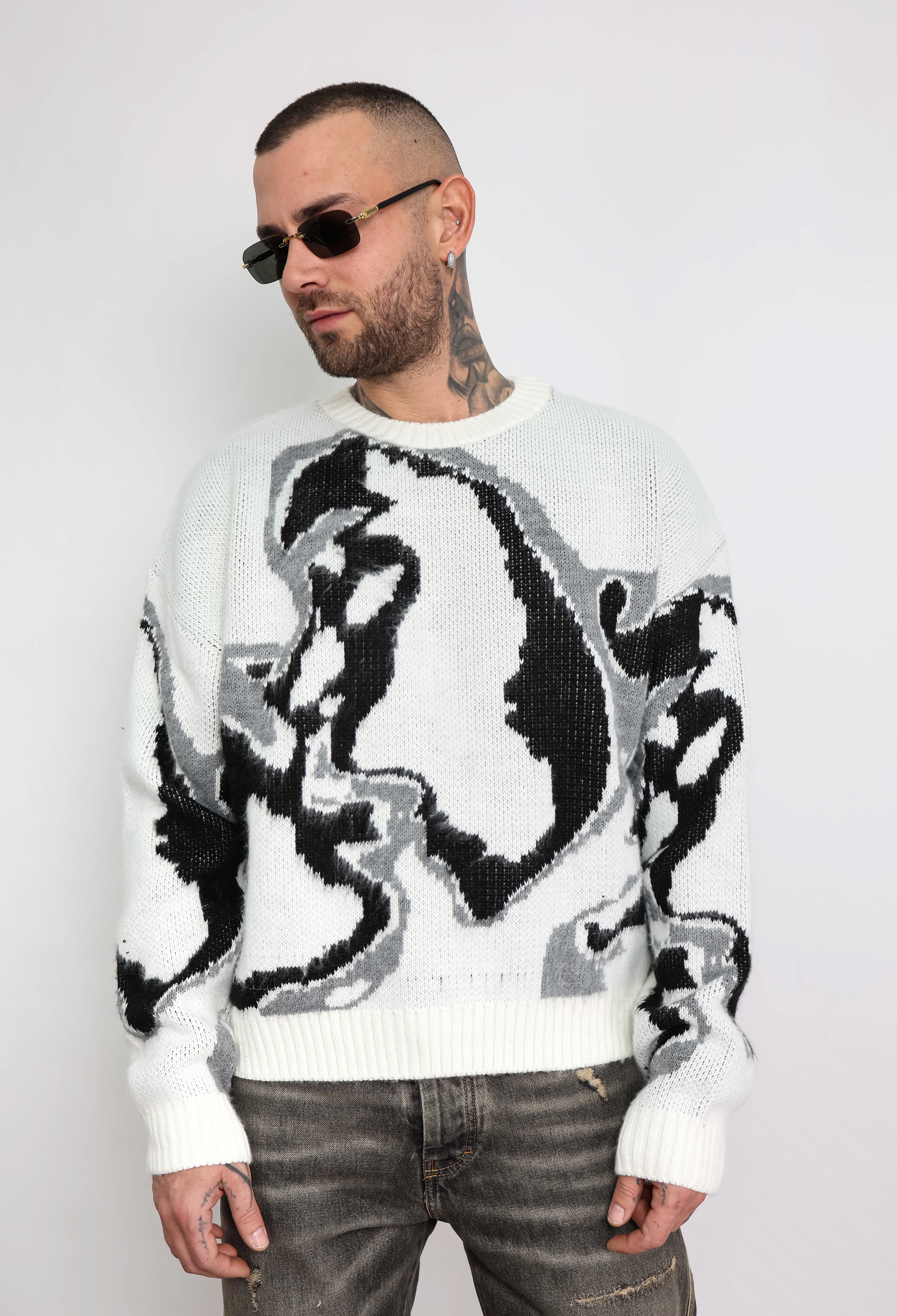 Maglione sweater gd volto